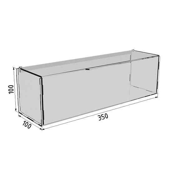 Диспенсер EKOSTAR 350х100х100 на 1 комірку Київ