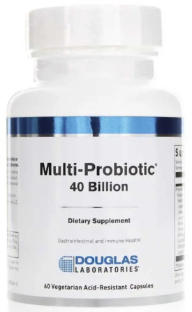 Підтримка кишкової флори Douglas Laboratories Multi-Probiotic 40 млрд КУО 60 вег капс Київ