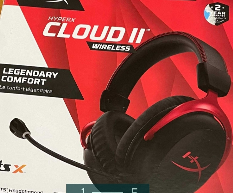 HyperX Cloud II Wireless – бездротові ігрові навушники Киев - изображение 5