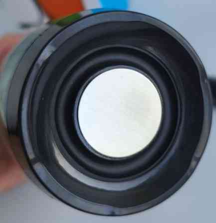 Мощная блютуз колонка с ремешком и подсветкой, черная TG157 Киев