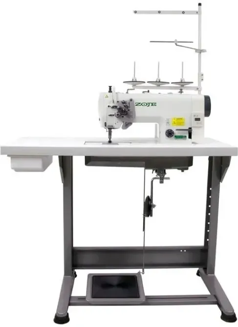 Швейная машина Zoje Stebnówka 2-Igłowa Zj8750A-Bd Set - Do Krawiectwa Lekkiego I Średniego Ac Servo 230V, 550W Киев - изображение 1