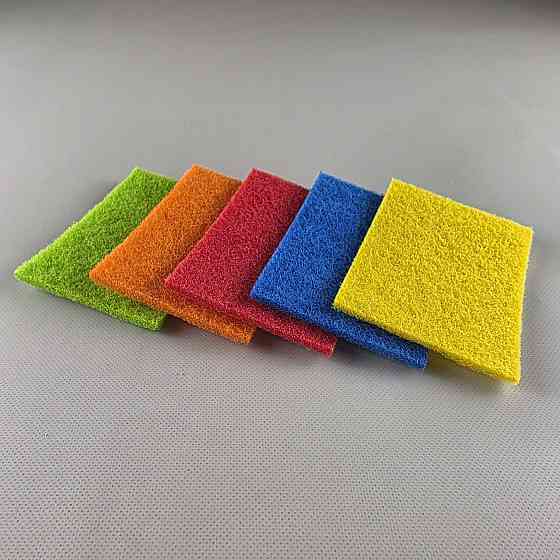 Скребок з фібри кухонний для посуду 5шт (1 пач.) Харків