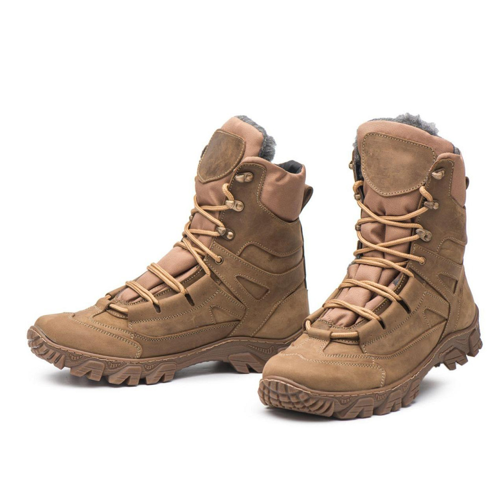 Зимові теплі тактичні високі берці кайот 40 (26) Харьков - изображение 3