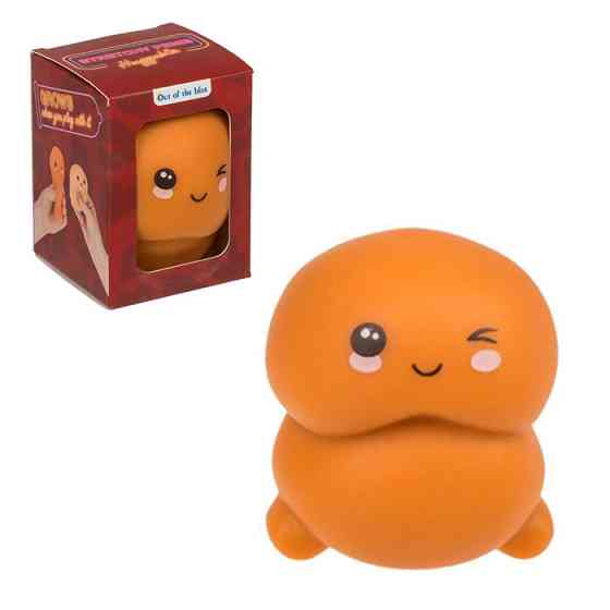 Антистрес Stretchy Penis Huggable Orange, 7 см Sex Aura Київ
