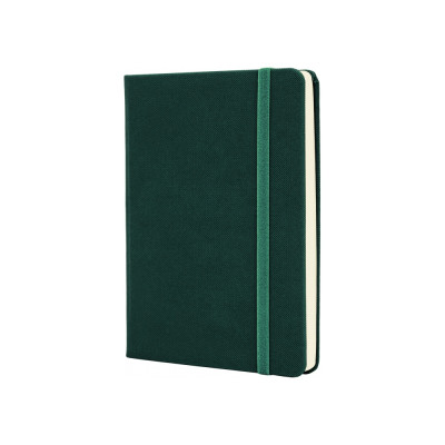 Книга записна Optima А6 SQUARE, тверда обкладинка, гумка, кремовий блок лінія, зелений (O20386-04) Вінниця - фото 1