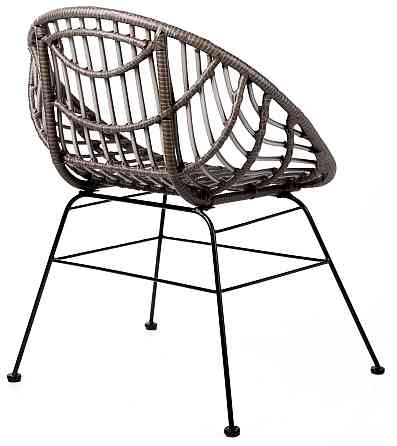 Садове крісло Palm Ротанг Сірий Київ