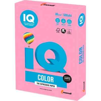 Бумага Mondi IQ color А4 pastel, 80g 500sheets, Pink (PI25/A4/80/IQ) Винница