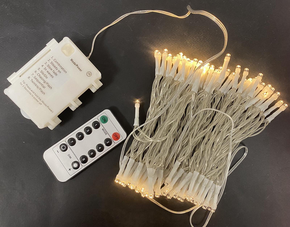 Гірлянда 100led на батарейках 25546 Луцьк - фото 1