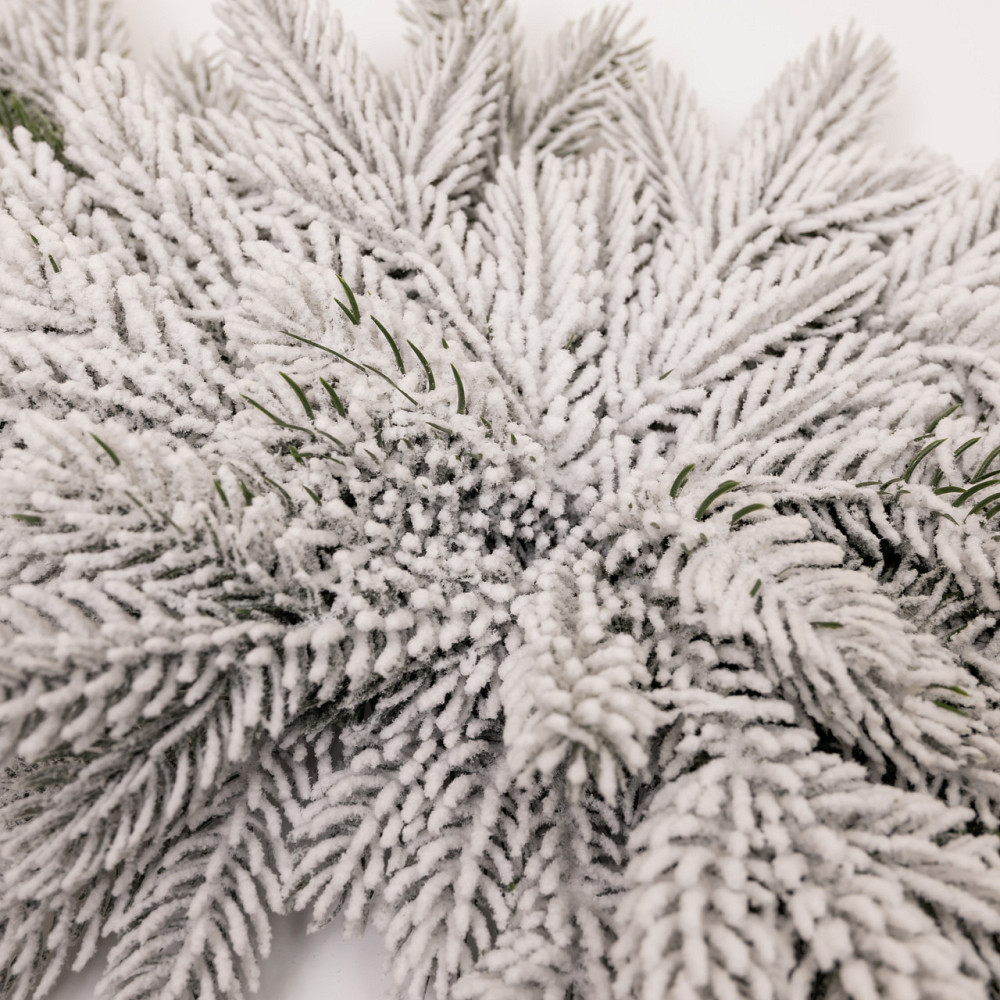 Засніжена хвойна гирлянда "Північна зірка" 60*35 см Київ - фото 5