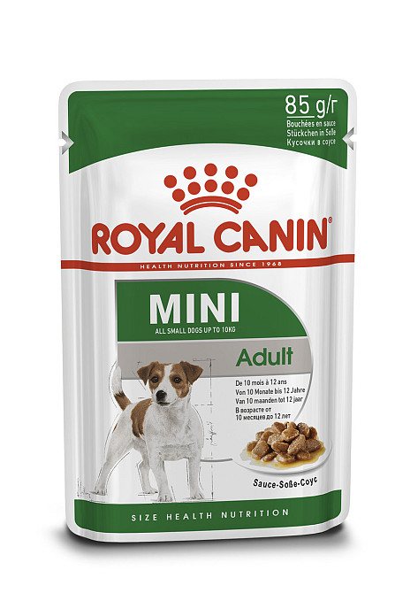 Вологий корм для дорослих собак ROYAL CANIN MINI ADULT IN GRAVY 0.085 кг Київ - фото 1