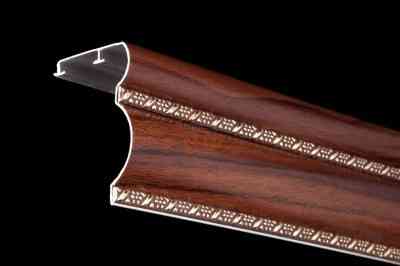 Алюминиевый карниз БР-24 орех 3.0 Бровары