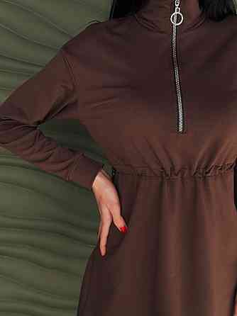 Трикотажна сукня оверсайз на кулісці "Answer" | Норма і батал Київ