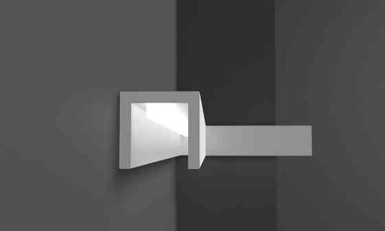 Молдинг полимерный для LED освещения Grand Décor KH 901 Днепр