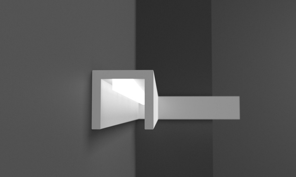 Молдинг полимерный для LED освещения Grand Décor KH 901 Днепр - изображение 6