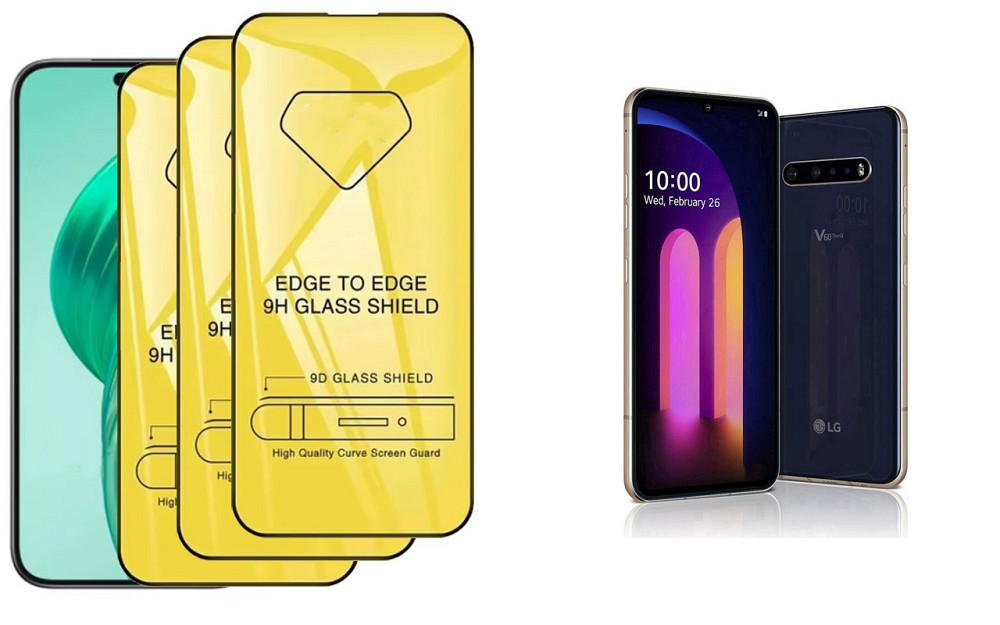 Защитное стекло DefenzoGlass для LG V60 ThinQ – двойная прочность Киев - изображение 1