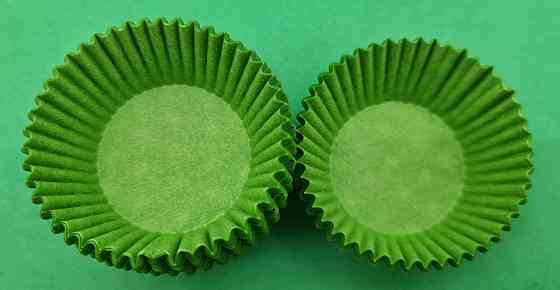 Тартолетка для чізкейк "Кругла зелена"D45 H26 (100шт)/6а/ (1 уп.) Харків