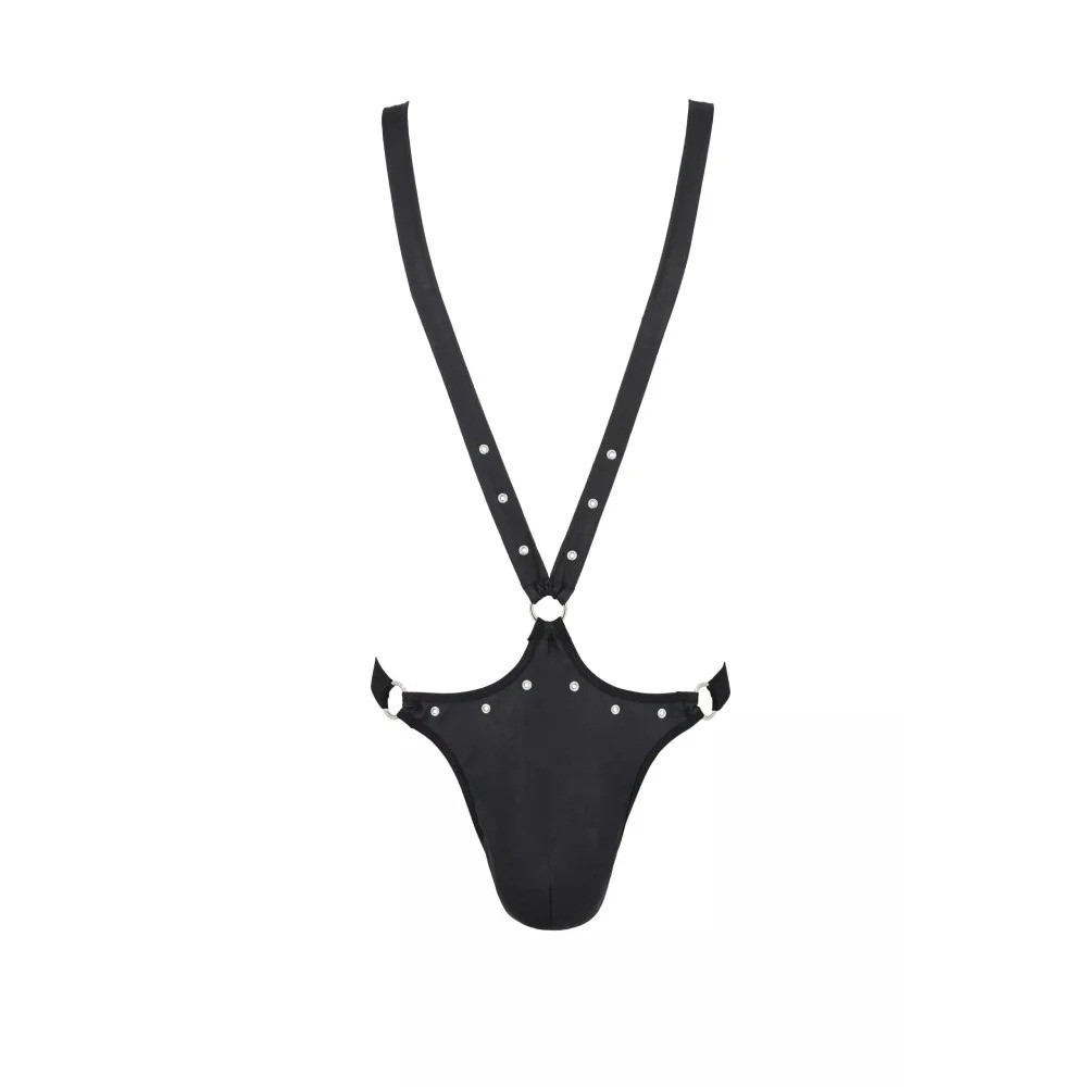 Чоловіча еротична білизна 028 BODY HARRY black S/M Passion Sex Aura Київ - фото 3