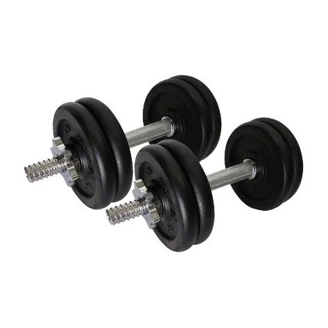 Гантели наборные литые 2 шт по 10 кг TI-968-746-5 Винница - изображение 1