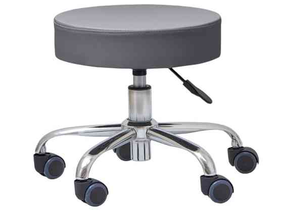 Стілець майстра педикюру мод. 305 на колесах, регулювання висоти Київ