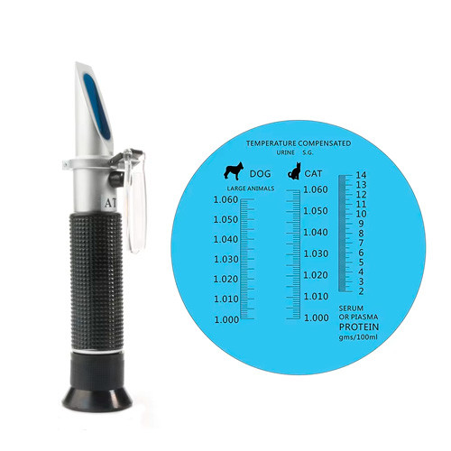 Рефрактометр ветеринарный для плотности и белка в моче животных ATC RZ126 Винница - изображение 1