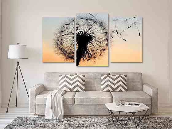 Модульная картина в гостиную / спальню Куль-баба Art-575_3 70x130 см Киев