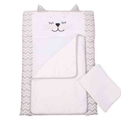 Пеленальный матрасик Верес Smiling animals white-grey (50*70) (424.06) Винница