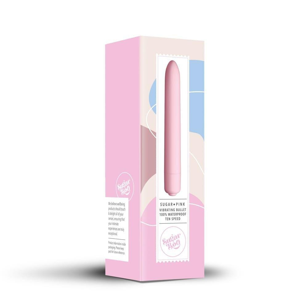 Мини-вибратор SugarBoo Sugar Pink, 10 уровней интенсивности Sex Aura Киев - изображение 5