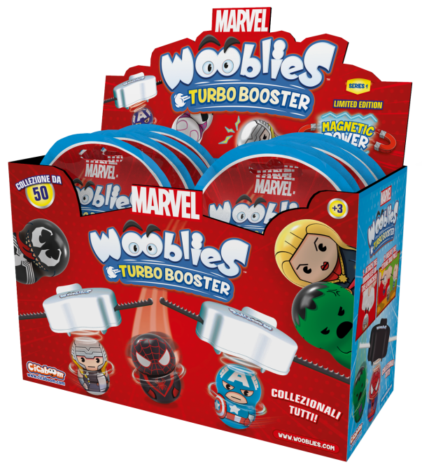 Магнітні фігурки з лончером у пакеті 2шт Marvel Wooblies (6634809) Київ - фото 6