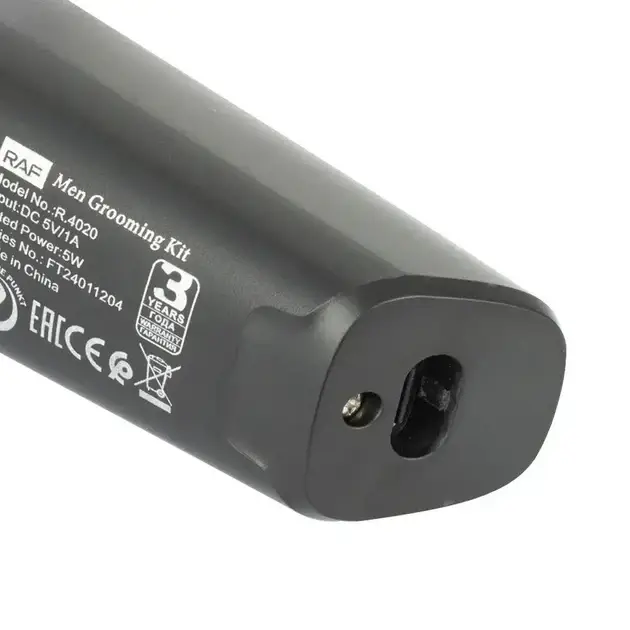 Машинка для стрижки RAF R4020 аккумуляторная, триммер для волос и бороды, насадки, регулировка длины Одесса - изображение 7