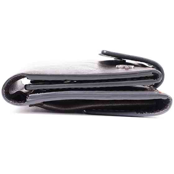 Люксовый кошелек с множеством отделений из качественной натуральной кожи GRANDE PELLE 22574 Коричневый Киев