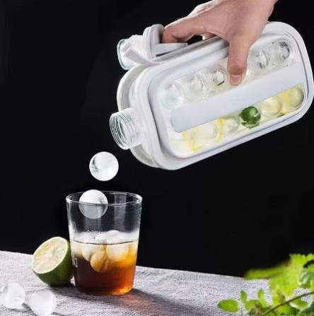 Силиконовая форма для льда на 17 шариков ICE CUBE TRAY в морозилку / Устройство для изготовление льд Киев - изображение 1