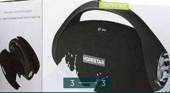 Портативная Bluetooth Колонка HOPESTAR H-31 Black Red Киев