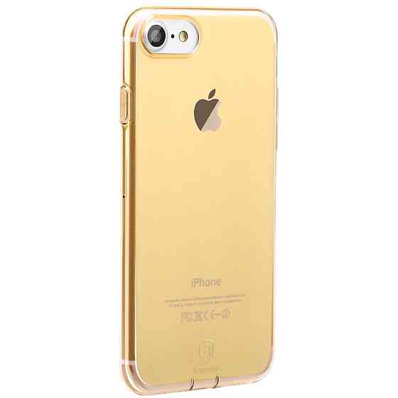 Чохол Baseus для iPhone SE 2020/8/7 Simple Pluggy Gold (ARAPIPH7-A0V) Київ