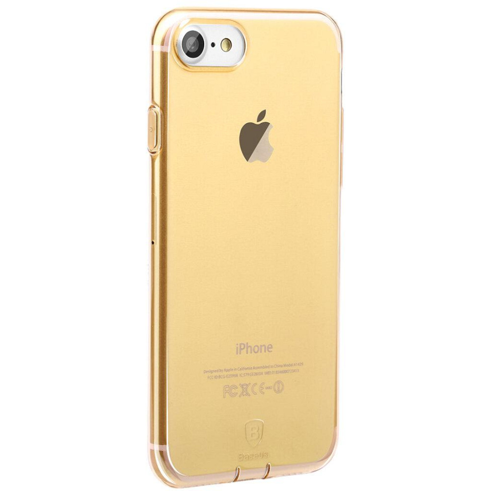 Чохол Baseus для iPhone SE 2020/8/7 Simple Pluggy Gold (ARAPIPH7-A0V) Київ - фото 2