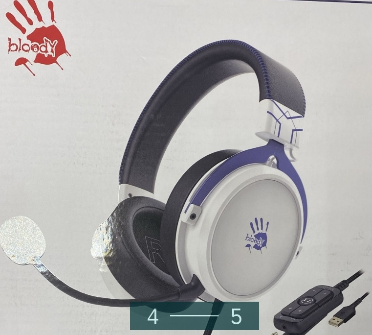 Наушники для ПК Bloody M590 с съёмным микрофоном Киев - изображение 2