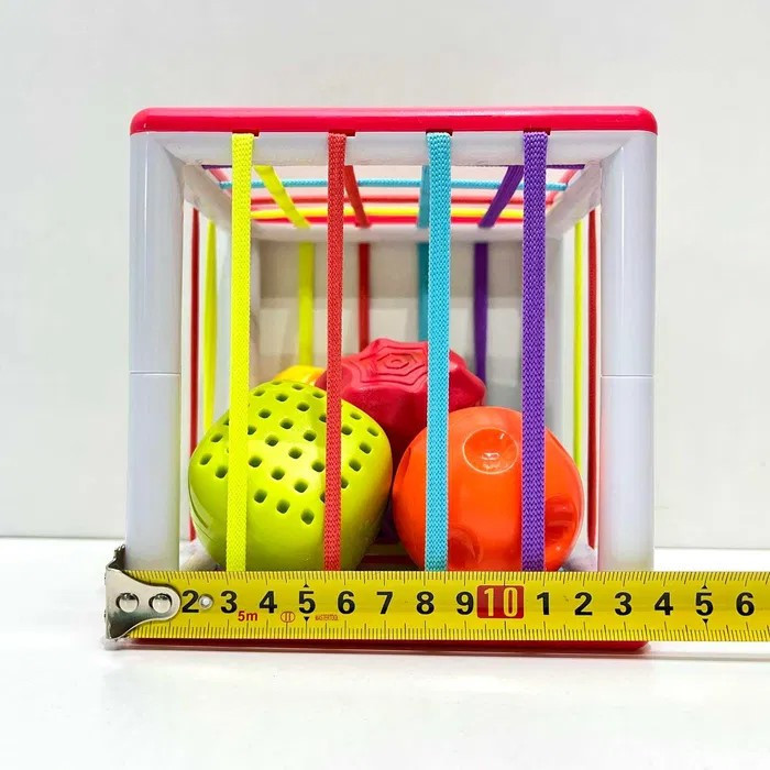 Сортер дитячий гумки на гранях 6 фігур-брязкальце (PLC488-PLC388) Чернигов - изображение 7