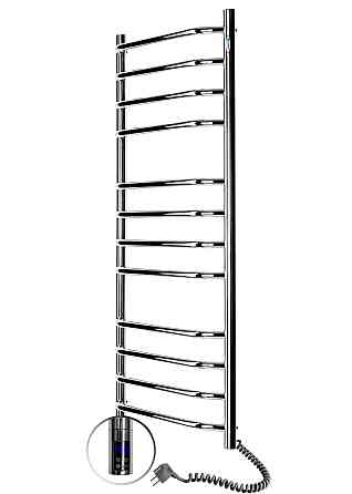 Рушникосушарка електрична NAVIN Блюз 480х1200 права сенсор з таймером Київ