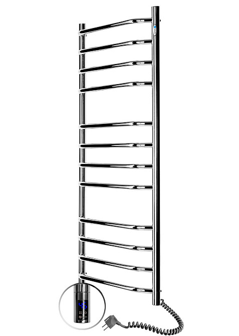 Рушникосушарка електрична NAVIN Блюз 480х1200 права сенсор з таймером Київ - фото 2