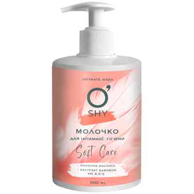 Молочко для інтимної гігієни O&apos;Shy Soft Care 500 мл (4820185227445) Вінниця