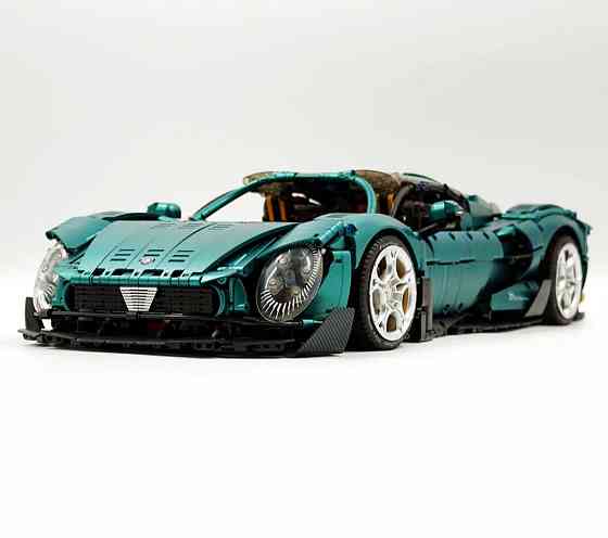 Конструктор Alfa Romeo 33 Stradale 🏎️ Масштаб 1:8 | 4208 деталей| Коллекционный суперкар Киев