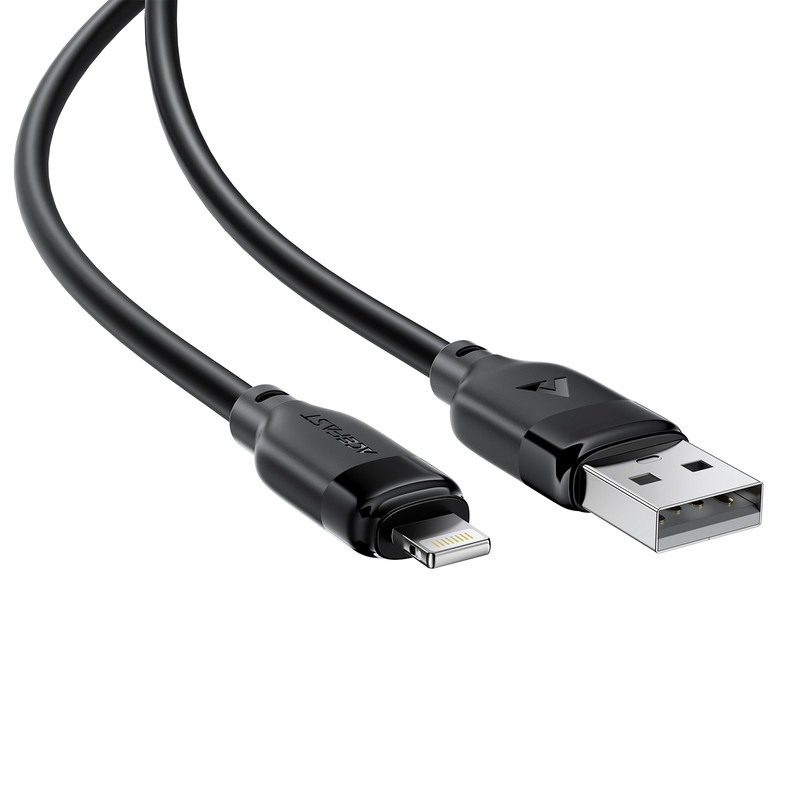 Кабель ACEFAST C16-02 TPU charging data cable USB-A to L Black Одеса - фото 4