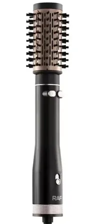 Фен-щітка RAF R421 1000Вт з 2 насадками, для укладки та сушіння волосся, потужний та компактний Одеса