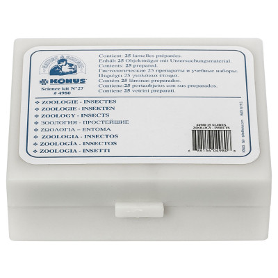 Набор микропрепаратов Konus Зоологія Комахи 25 шт (4980) Винница - изображение 2