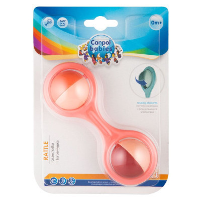 Погремушка Canpol Штанга с движущимися розовыми элементами (56/153_pin) Винница - изображение 4