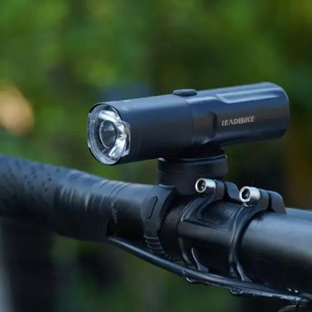 Велосипедний передній ліхтар Leadbike M03 400лм Type-C (6 режимів) Київ - фото 6
