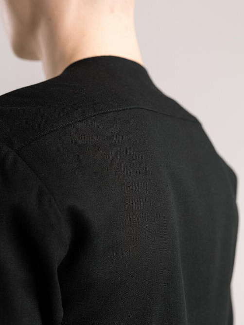 Сорочка чоловіча з довгим рукавом чорна Pobedov Horizon Київ - фото 2