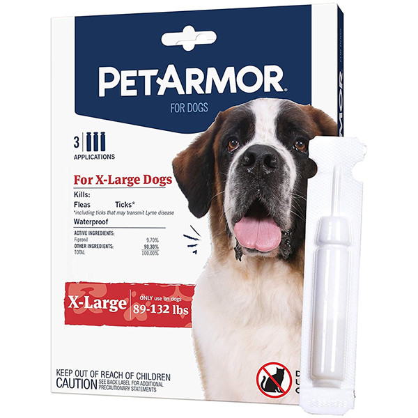 PetArmor X-Large ПЕТАРМОР капли от блох, клещей, вшей для собак 40-60кг, 4.02мл Киев - изображение 1
