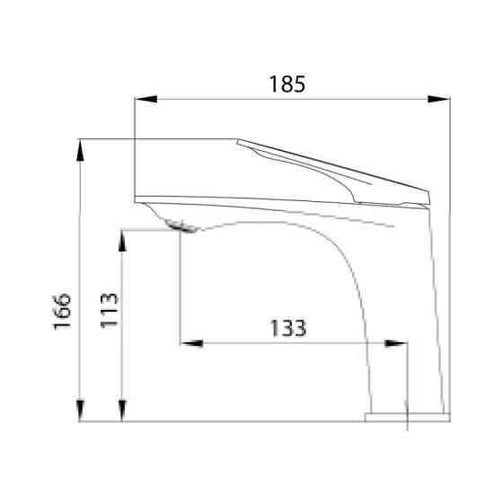 Смеситель для раковины Qtap Vlasta New QTVLA270CRM45640 Chrome Киев