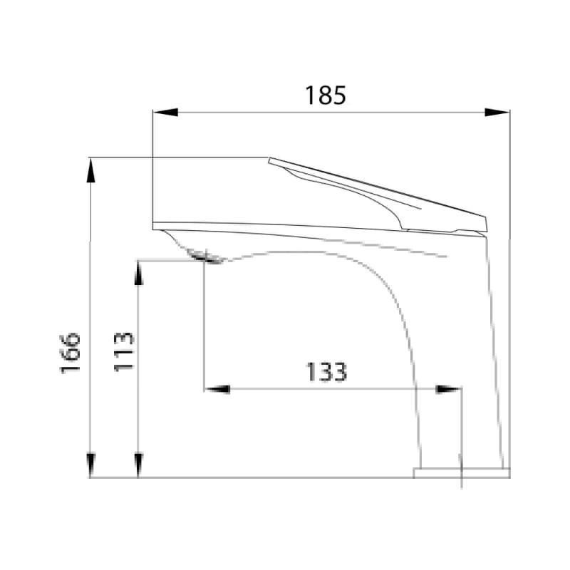 Змішувач для раковини Qtap Vlasta New QTVLA270CRM45640 Chrome Київ - фото 2