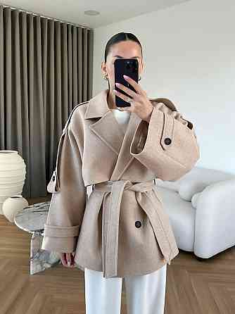 Женское короткое утепленное пальто оверсайз 42-46 Одесса